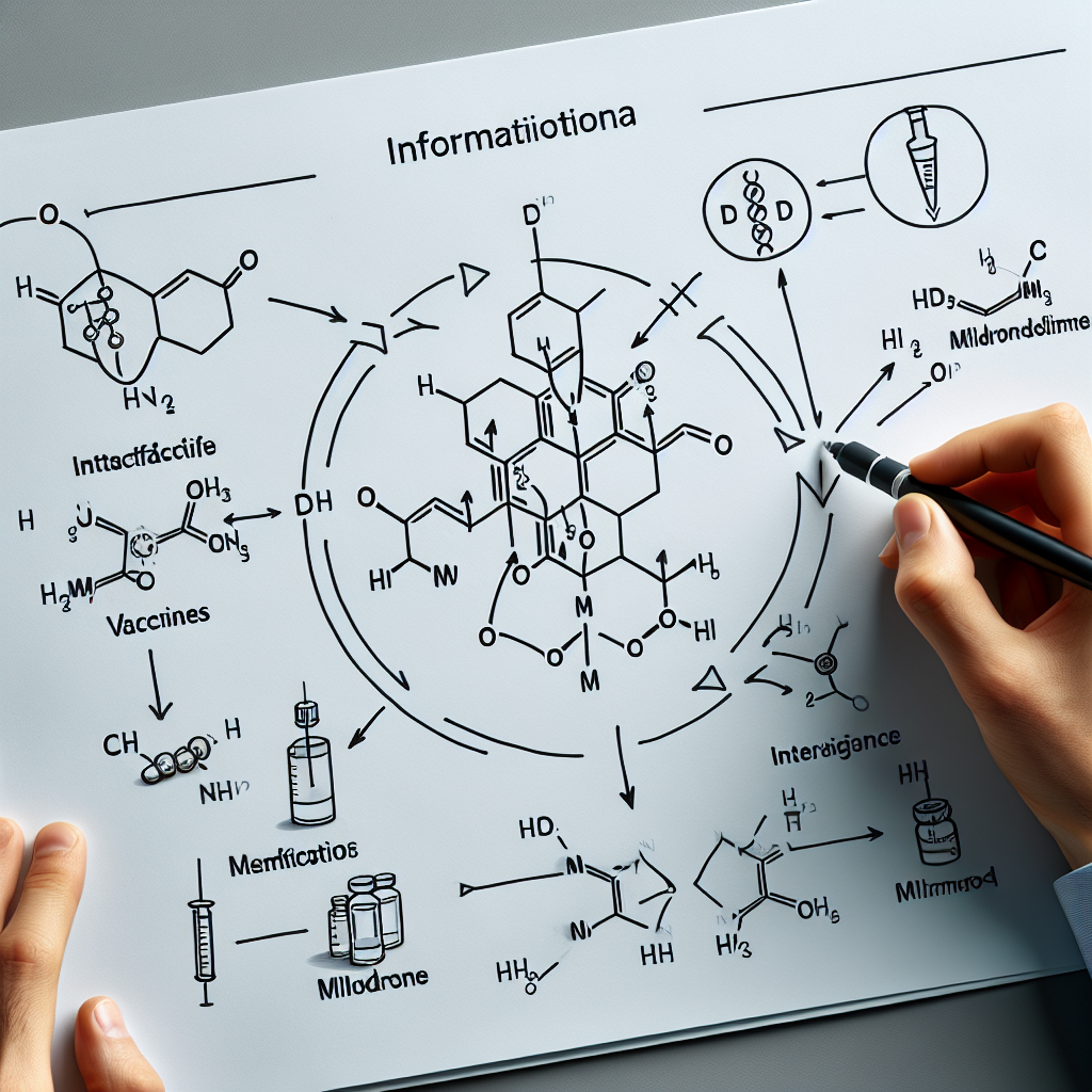 ¿Interfiere Mildronate Dihydricume con vacunas o medicamentos?