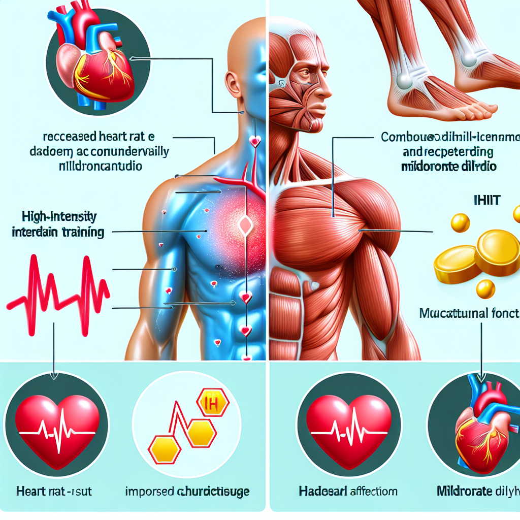 Qué esperar al combinar Mildronate Dihydricume con cardio HIIT