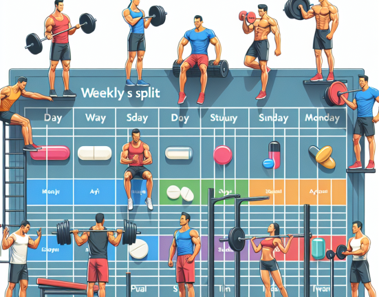 Cómo ajustar tu split semanal al usar Estanozolol