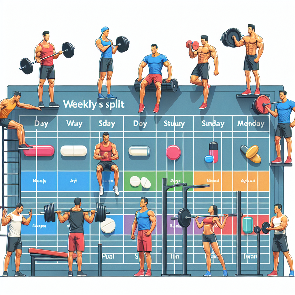 Cómo ajustar tu split semanal al usar Estanozolol
