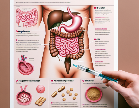 Dificultades digestivas con Oximetolona inyectable: soluciones
