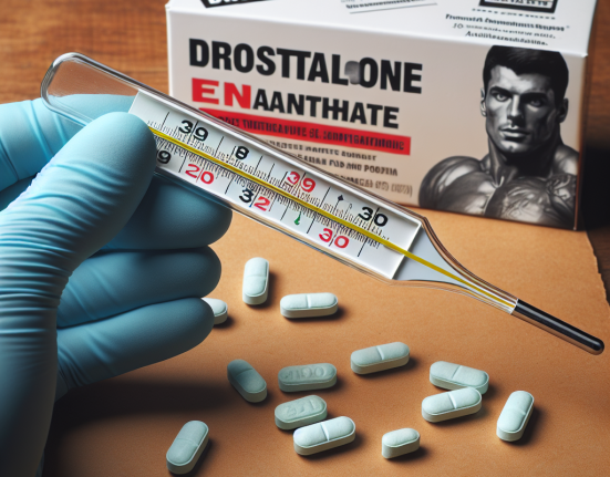 ¿Enantato de Drostanolona puede causar aumento de temperatura corporal?