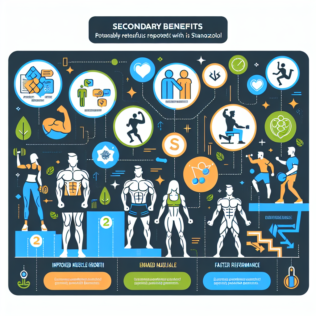 Qué beneficios secundarios se reportan con Estanozolol