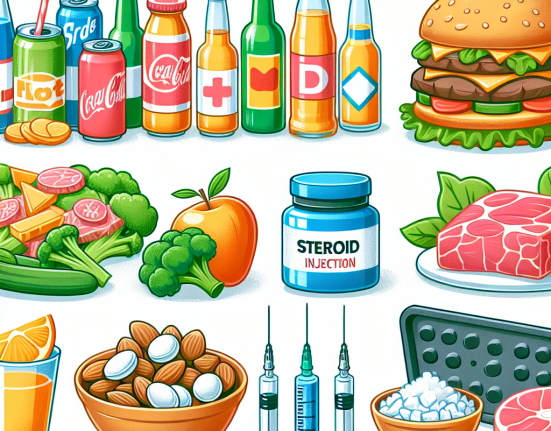Qué evitar comer al usar Esteroides inyectables