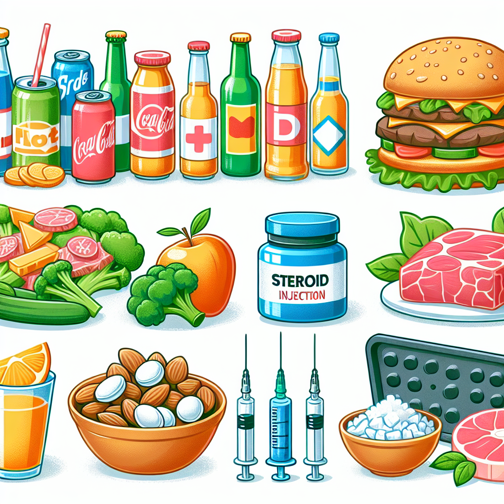 Qué evitar comer al usar Esteroides inyectables