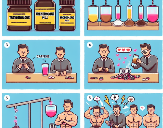 ¿Qué pasa al mezclar Pastillas de trembolona con cafeína?
