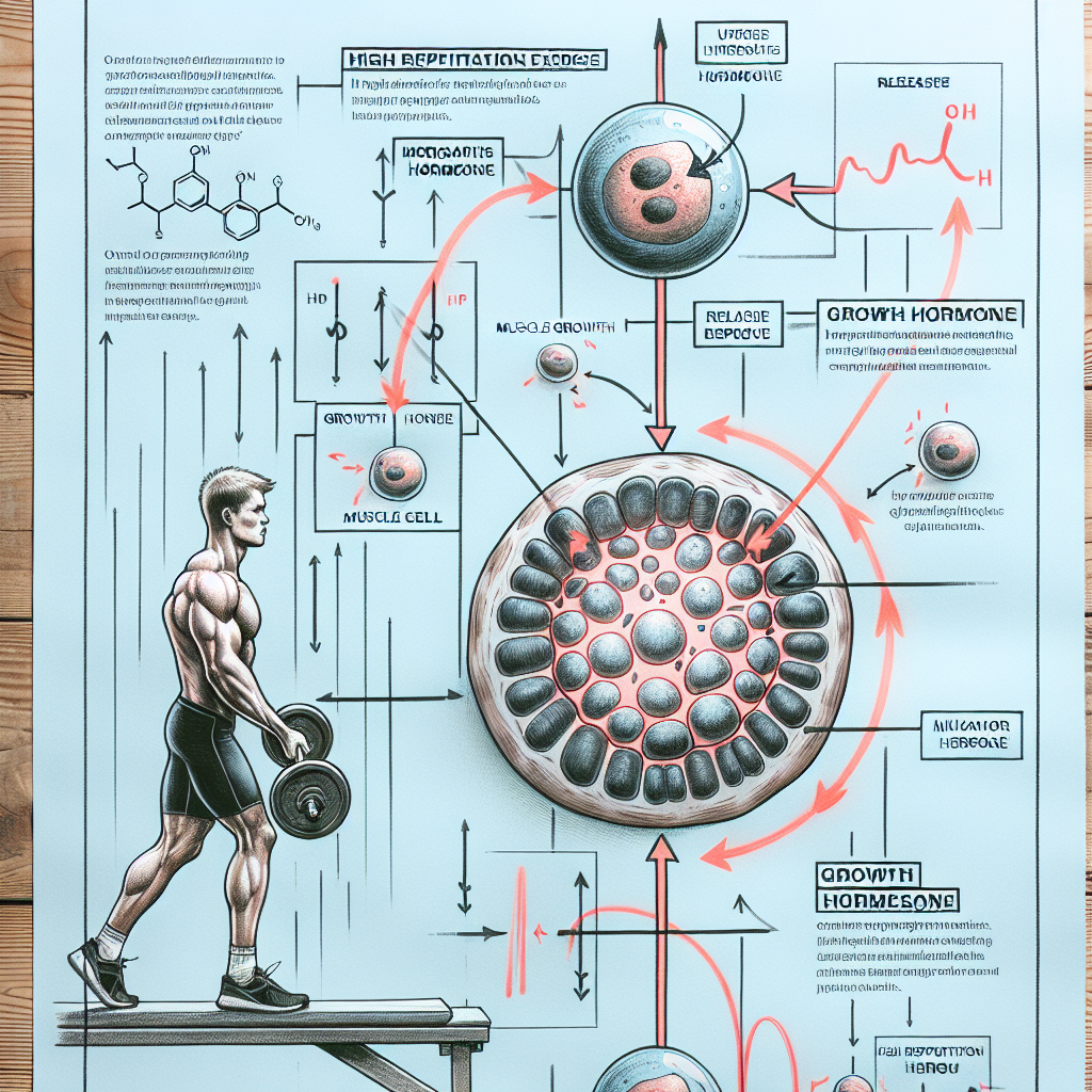 Cómo influye Hormona del crecimiento en ejercicios con repeticiones altas