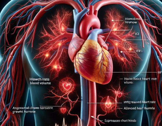 Cómo reacciona el sistema cardiovascular a Hormona del crecimiento