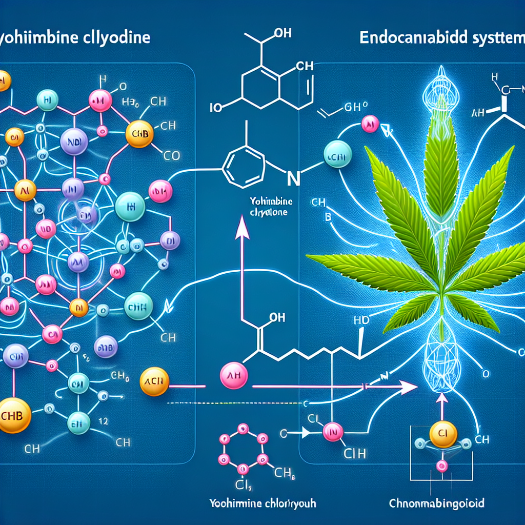 ¿Puede Yohimbine chlorine alterar el sistema endocannabinoide?
