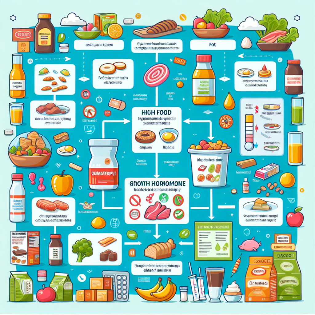 Qué evitar comer al usar Somatropina