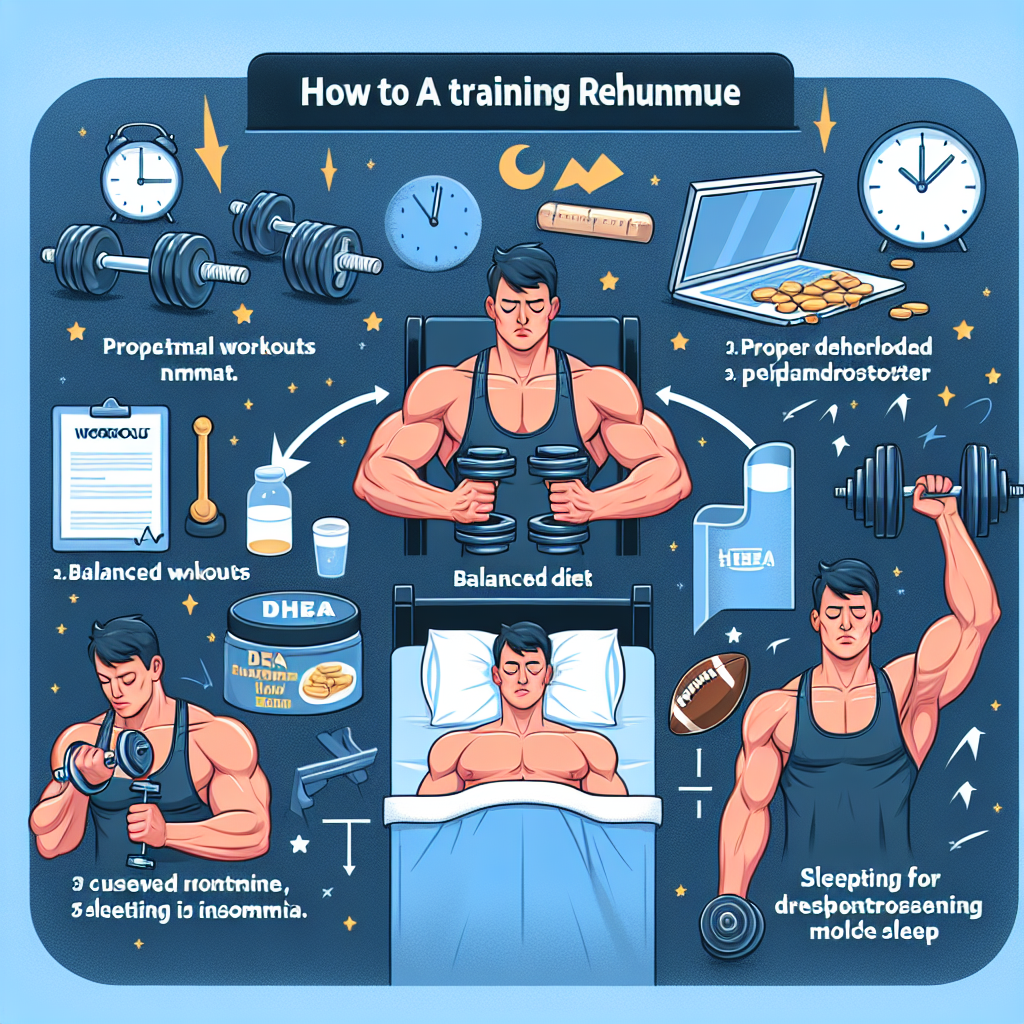 Cómo ajustar el entrenamiento si Dehydroepiandrosteron produce insomnio