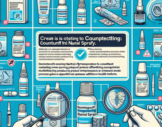 Cómo detectar falsificaciones de Aerosoles nasales