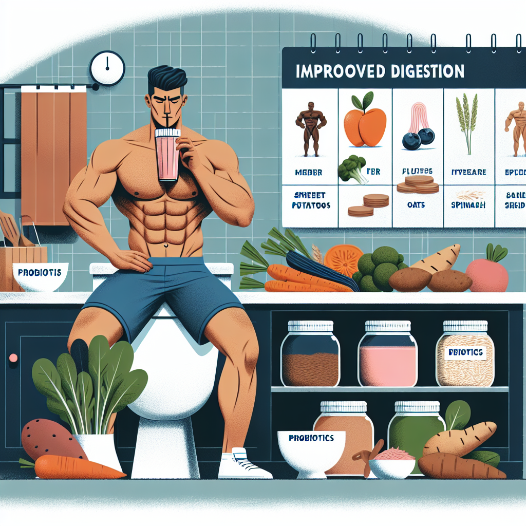 Cómo mejorar tu digestión mientras tomas Preparativos para ganar masa muscular