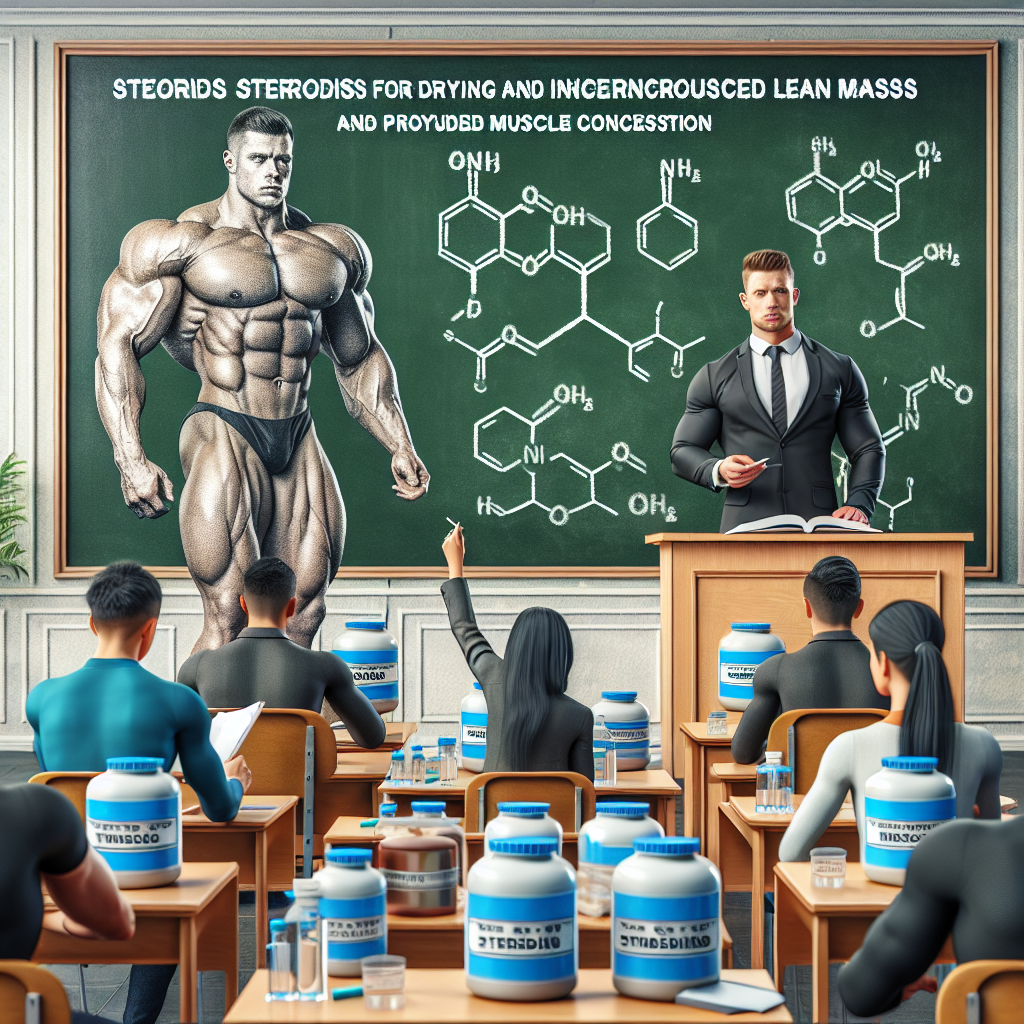 Cursos de esteroides para secado y modelado corporal (aumento de masa magra) y congestión muscular prolongada