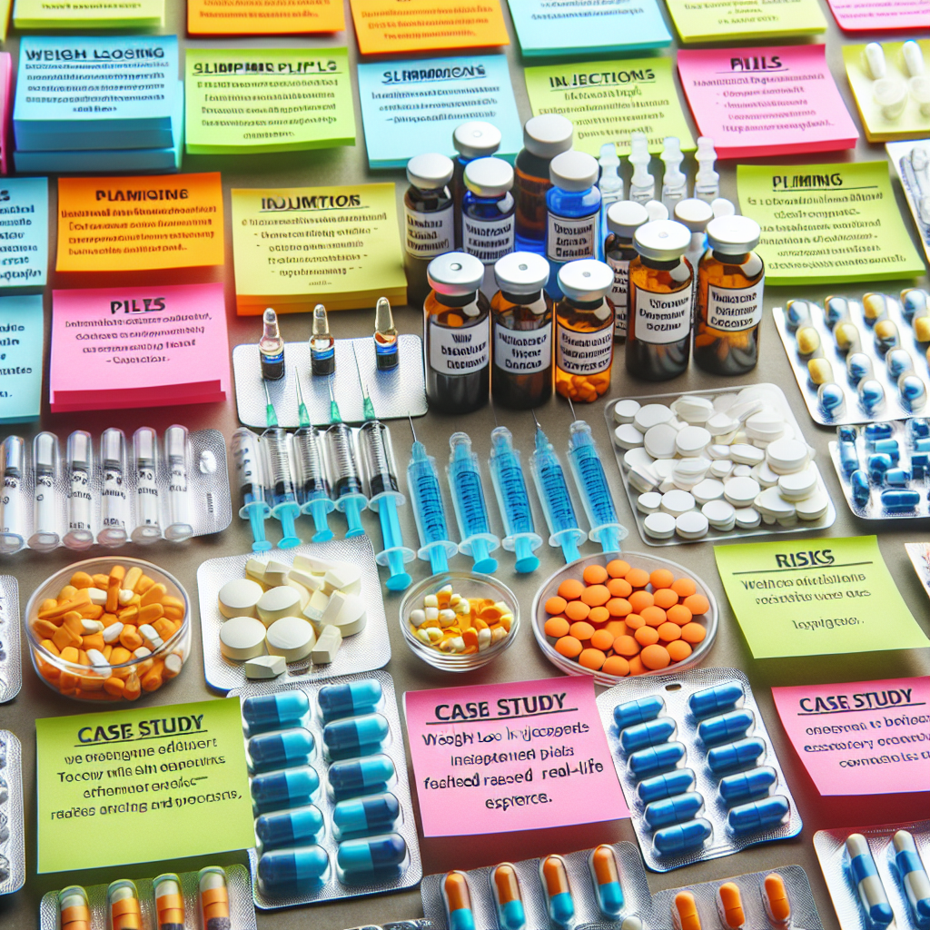 Inyecciones y pastillas para adelgazar en definición extrema: casos reales