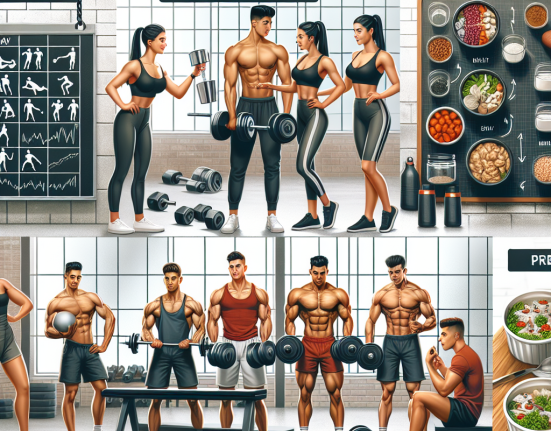 Protocolos semanales con Preparativos para ganar masa muscular