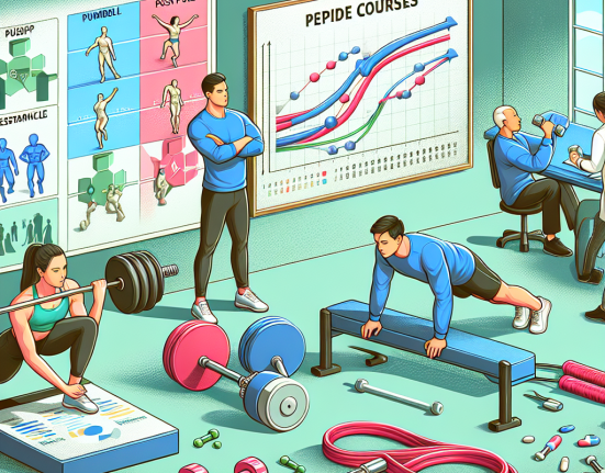 Qué rutina de empuje y tracción va mejor con Cursos de péptidos