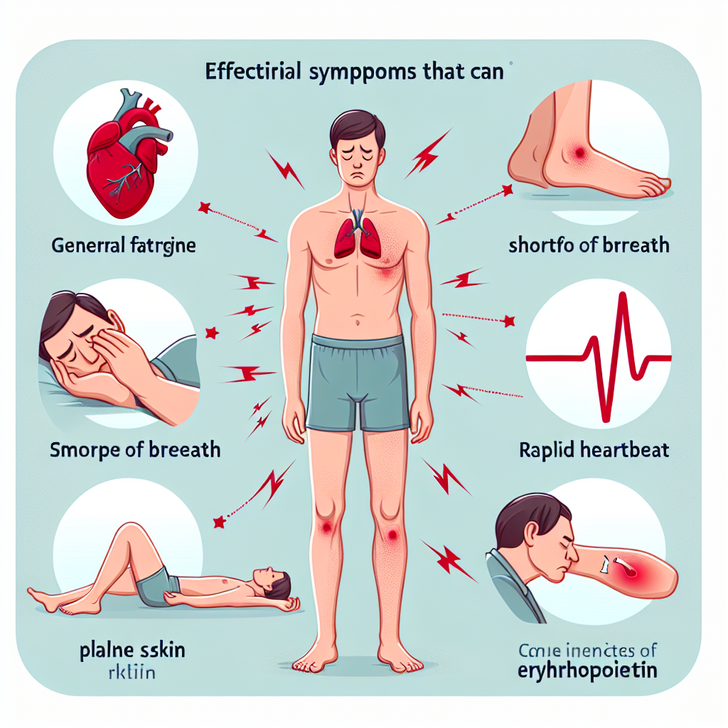 Qué síntomas pueden confundirse con efectos de Erythropoietin