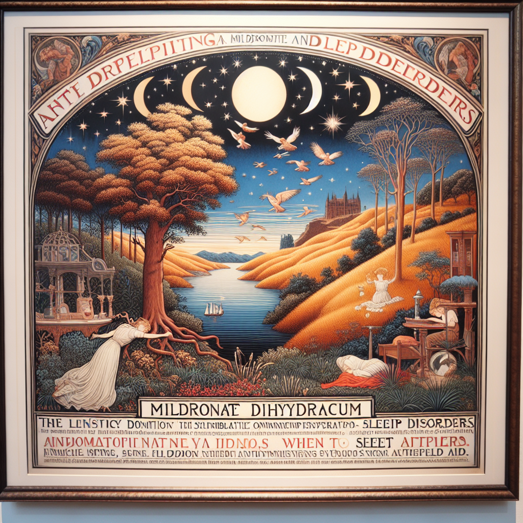 Mildronate Dihydricume y trastornos del sueño: cuándo pedir ayuda