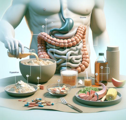 Estanozolol con dieta alta en grasa: efectos digestivos