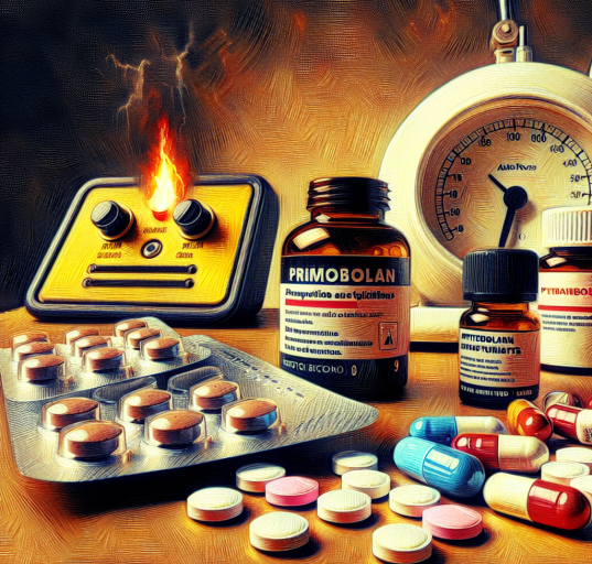 Primobolan (Metenolona) pastillas con estimulantes: señales de alarma