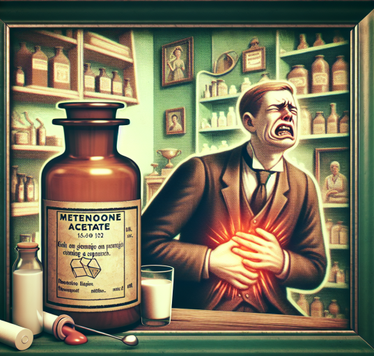 Qué hacer si Acetato de metenolona causa ardor estomacal